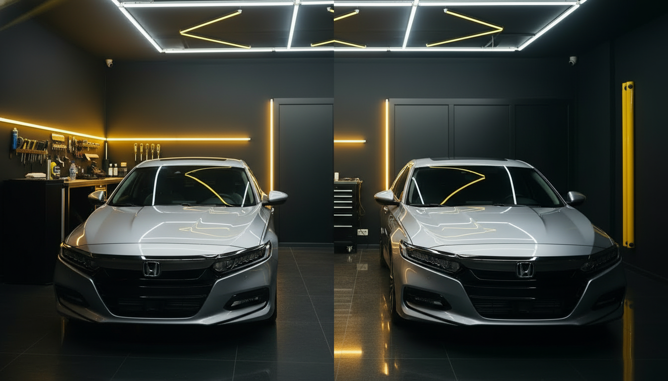 Sedan Carbon tint result